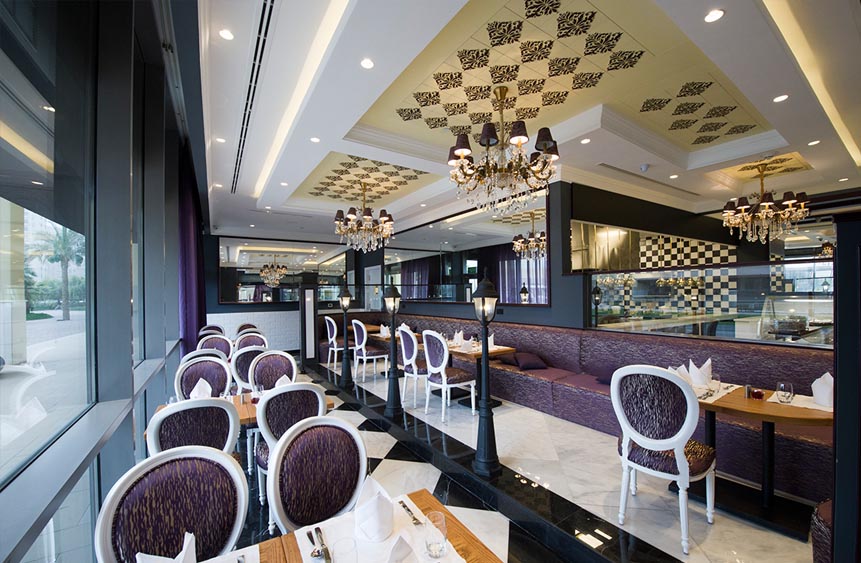 restaurant interior design kuwait