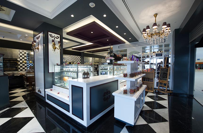 restaurant interior design kuwait