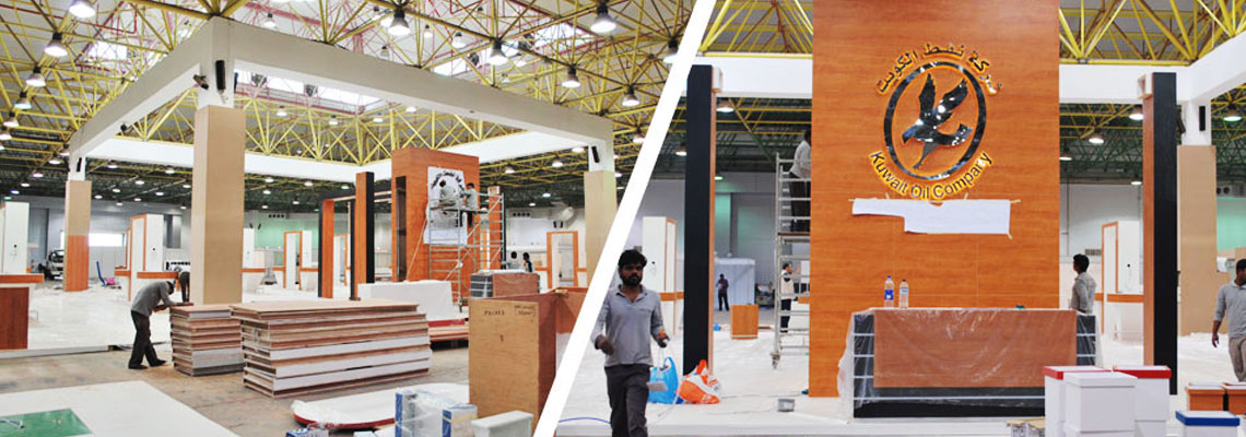 exhibition stand production in kuwait